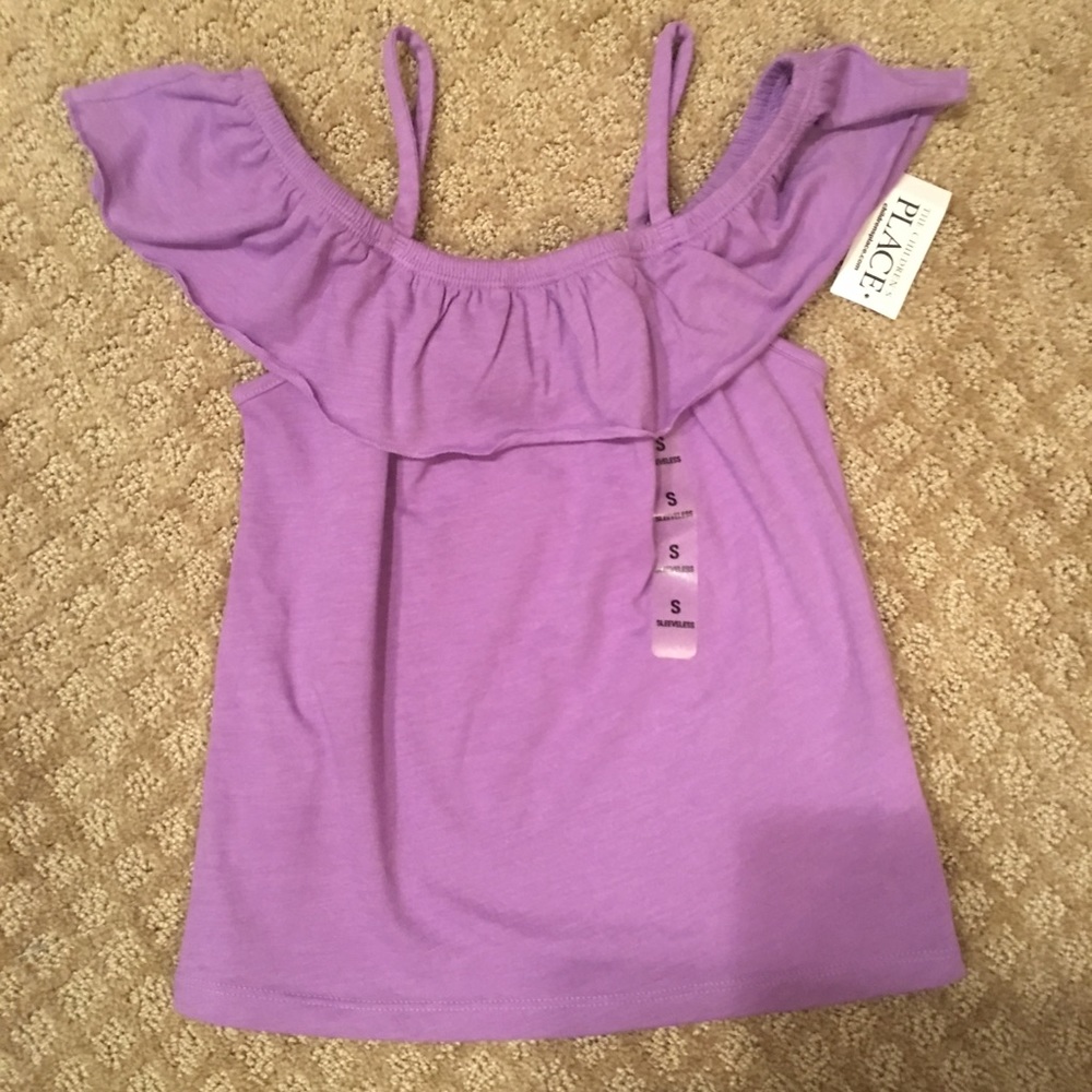 Child’s cold shoulder tank